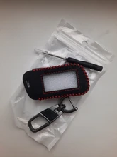 Funda de cuero Real para llave de coche Starline, llavero para mando a distancia LCD, protector de piel, para modelos A93, A63, A36, A39, A66, A96
