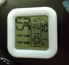 Reloj despertador de estrella de dibujos animados para chico, despertador Digital con luz LED, juguetes para chico, Mesa de Color variable, wekker