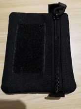 EDC Molle-Cartera portátil para viaje, acampar o senderismo, billetera impermeable con cierre, de estilo militar a la cintura