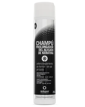

Valquer Champu keratin smoothing prolonger. Keratin smoothing treatment shampoo-300 ml