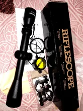 BU 3-9x40 Riflescope caza francotirador Rifle alcance caza ámbitos cañones Rifle al aire libre retícula vista alcance