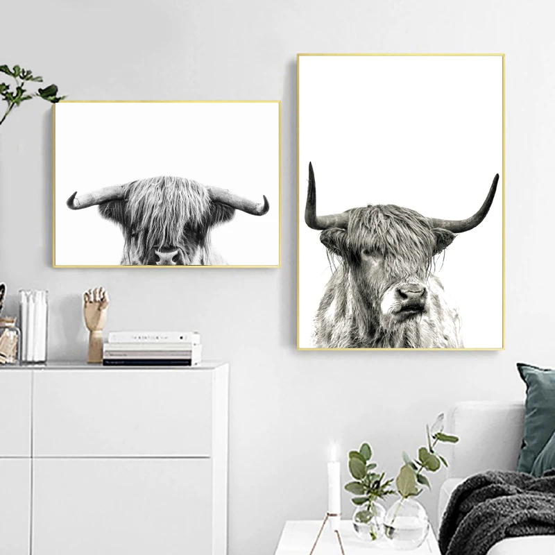 Highland Cow Print