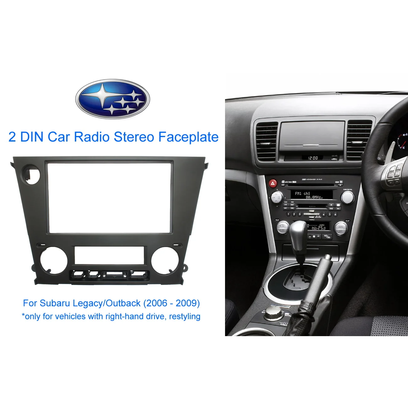 Moldura De Puerta Original Para Subaru Legacy Subaru Outback Marca