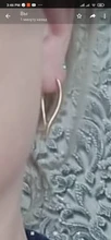 Jewelry Earrings Curve-Design Ladies Temperament-Model Metal Todorova for Female