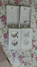 External-Mounting-Box Cassette Wall-Switch Delviz Standard for 146--86mm Plastic Materialsbox