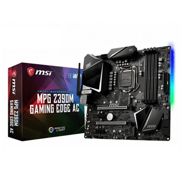 Игровая Материнская плата MSI MPG Z390M mATX DDR4 LGA1151 | Компьютеры и офис