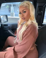 Luduna 613 rubia mechones pelo brasileño de la onda del cuerpo del pelo de mechones 1/3/4 ofertas de extensiones 100% cabello humano para mujer Remy de la extensión del pelo