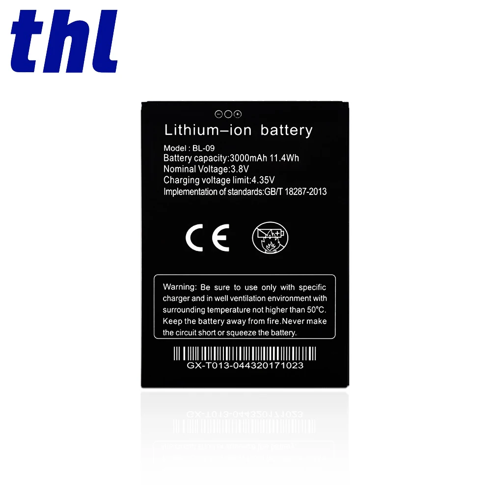 Оригинальный смартфон батарея для THL T9 / Pro (3 8 V 3000 mAh BL-09) | Мобильные телефоны и