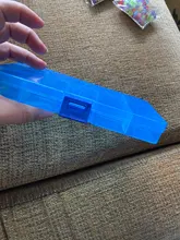 Cajas de almacenamiento de plástico con ranuras ajustables, caja organizadora transparente para herramientas, accesorios de joyería, 6/815 Uds.