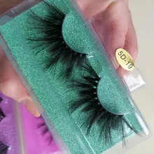 MB-pestañas de visón 25mm, 200/100/50/5 pares, venta al por mayor, 5D, 25 MM, imitación cils, maquillaje espectacular, largo, Pestañas postizas