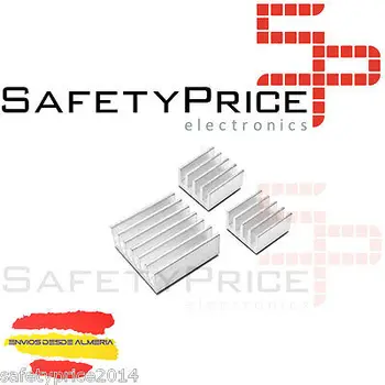 

2x KIT 3 PCs heat sinks for RASPBERRY PI B +,Pi 2 Pi 3