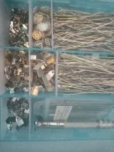 100-200 Uds ojo cabeza pines 20 25 30 35 40 45 50 mm alfileres con ojetes conclusiones para la fabricación de la joyería Diy accesorios de joyería suministros