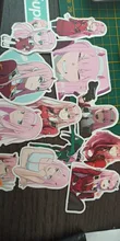 10/30/50 unids/pack anime DARLING in the FRANXX pegatinas para coches, motos de agua tazas muebles juguetes de los niños equipaje monopatín