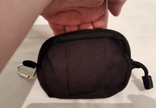 Bolsa EDC táctica impermeable para cambio de llaves, Cartera de viaje, monedero con ranuras para tarjetas, cremallera, riñonera, ropa deportiva