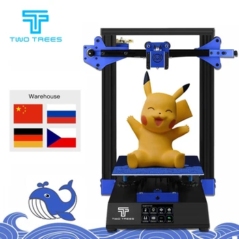

TWOTREES 2020 Newset 3D Printer Bluer High Precision Large Size 3D DIY Kit 3.5-Inch Color Touch Screen with BMG Extruder