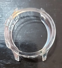 Funda protectora para reloj Samsung Galaxy Watch Active SM-R500, funda transparente de TPU con bordes protectores completos, 1 unidad