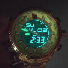 NAVIFORCE militar deportes relojes hombres lujo marca Digital reloj de cuarzo hombres impermeable reloj Relogio Masculino