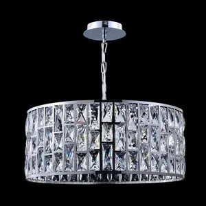 Подвесная люстра Maytoni MOD184-PL-04-CH | Освещение
