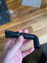 Bomba tanque acuario tamaño S/M/L, boquilla de salida de agua de pico de pato, accesorio de tubería de retorno, alta calidad, C42, color negro, 1 Uds.