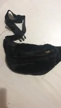 Riñonera de piel de conejo de imitación para mujer cinturón de felpa bolsa de cintura GLRSBUTY Bum Hip Bag hombres invierno mujer bolso de viaje monedas de la bolsa del teléfono
