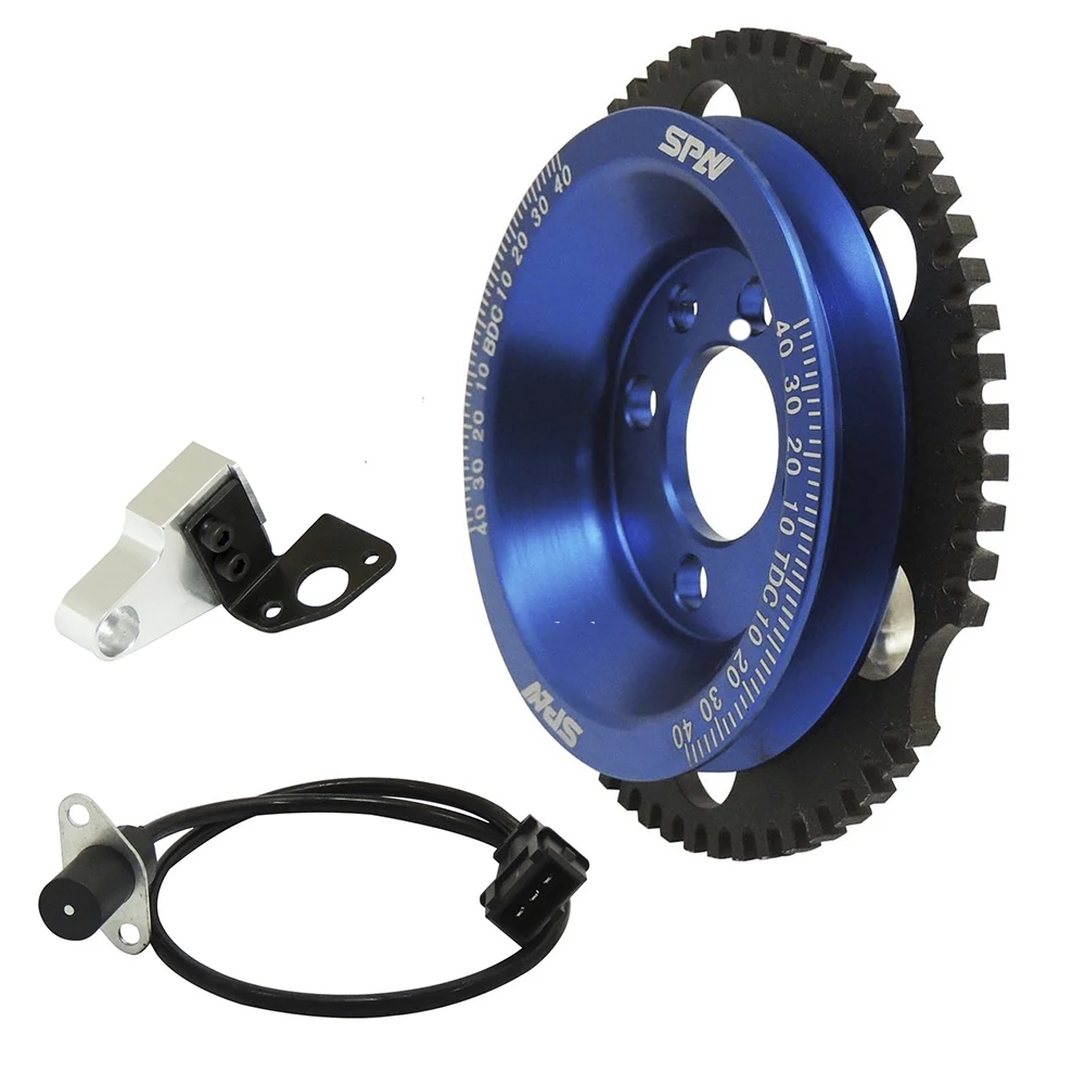 

VW 8V MKI II Rabbit / A80 / Scirocco underdrive crank trigger adapter kit 60-2 included mount and sensor