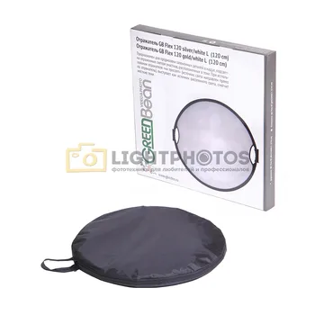 

Reflector 2 in1 (gold and white) greenbean GB flex 120 cm.