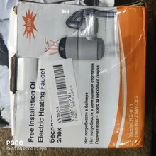 Grifo de agua caliente instantáneo, instalación de agua caliente, conexión gratuita, tipo instantáneo, calefacción de agua eléctrica para cocina y baño