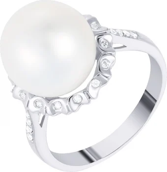 

Jay VI ring with diamonds, White Gold Pearls