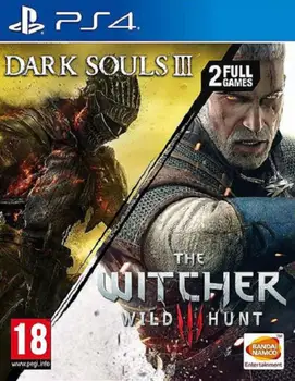 

Dark Souls III + The Witcher 3 Wild Hunt Compilation Ps4 video games Namco action age 18 +
