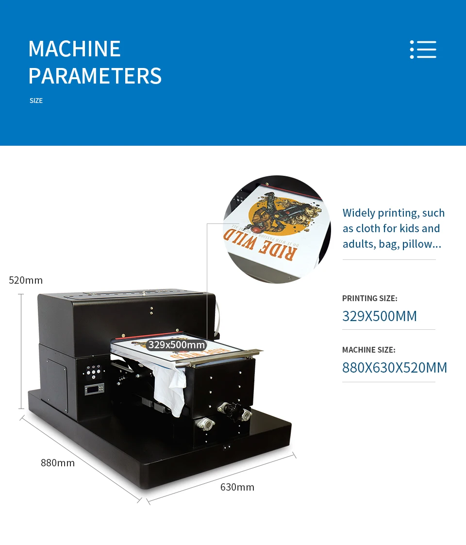 A3 планшетный принтер DIY DTG печатная машина для Epson L1800 принтер головка для темного и светильник футболка печатная машина