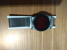 Relojes magnéticos de acero inoxidable para mujer, pulsera electrónica minimalista con correa de malla, color oro rosa, 2020