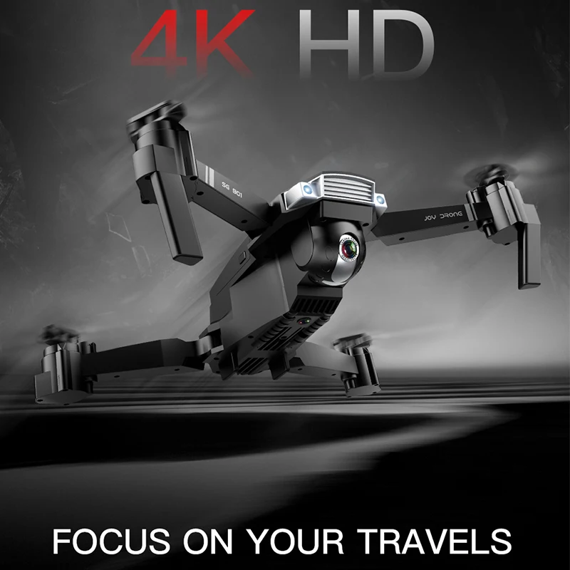 

NEW 2019 Foldable Drone with Dual Camera 1080P 4K FPV optical flow stable height quadcopter Rc helicopter Long Battery Life dro