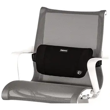

[Refurbished SILVER] 8026501 lumbar support Memory Foam Plush Touch FiraFELLOWES17.88 certificate