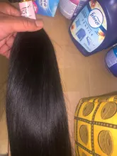 UNICE-mechones de cabello liso peruano, extensiones de cabello humano 100% de Color Natural, ondulado virgen de 8-30 pulgadas, 1/3/4 mechones