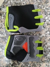 Guantes antideslizantes de silicona para ciclismo, para hombre y mujer, de medio dedo, transpirables, para deportes de choque, D40