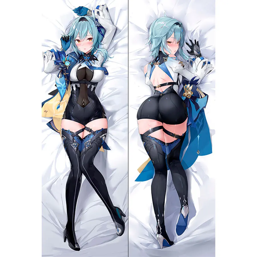 Keychain dakimakura Genshin impact Eola mini with ring m0172 Eula Lawrence | Украшения и аксессуары