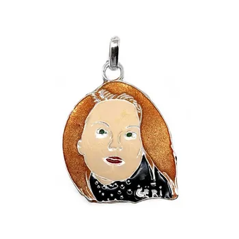 

Pendant 925 sterling silver m Spice Girl Geri 22mm. [AB5026]