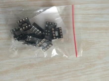 10 Uds DIP IC Chip enchufes adaptador de conector toma de corriente tipo soldadura 6Pin 8Pin 14Pin 16Pin 18Pin 20Pin 28Pin 32Pin 40Pin estrecho y ancho