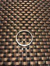 Diamon-anillo de compromiso de acero inoxidable para mujer, sortija de boda de 2MM de cristal pulido, romántico, oro rosa