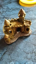 Castle-Tower-Ornaments Decoration Aquarium-Accessories Fish-Tank
