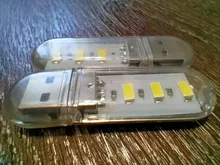 Book-Light Notebook Power-Bank Laptop PC Usb Led 8leds Reading Mini Ultra-Bright Portable