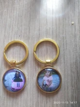 Llavero con foto personalizada, soporte para llaves con fotografía customizada de mamá, papá, bebé, niños, abuelo y padres, regalo de aniversario para familia