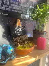 Atrapasueños solar geométrico, chapado en oro