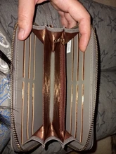 WEICHEN-cartera de mano larga para mujer, billetera de gran capacidad, monedero para teléfono, tarjetero