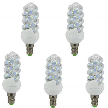 

BOMBILLA LED MINI ESPIRAL E14 9 W (pack 5) (6000K) 46268