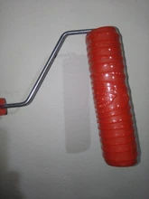 Juego de herramientas con patrón de imitación de madera, rodillo de goma Eg300T de 7 pulgadas + Embo de recubrimiento de grano de madera Ms16