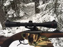 Cubierta del Visor transparente para caza, protector de lente abatible hacia arriba, resorte rápido, tapa de objetivo amarilla, 30mm-69mm