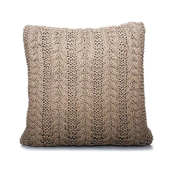 

Cushion Gift Decor Wool (60 x 20 x 60 cm) Beige