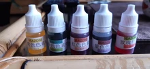 Pigmentos de jabón hechos a mano, kit de herramientas de 5ml, colorante, Base de jabón, pigmento líquido de color, 8 colores