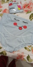 Bragas de maternidad para mujer, ropa interior para embarazadas con dibujos animados, calzoncillos lindos
